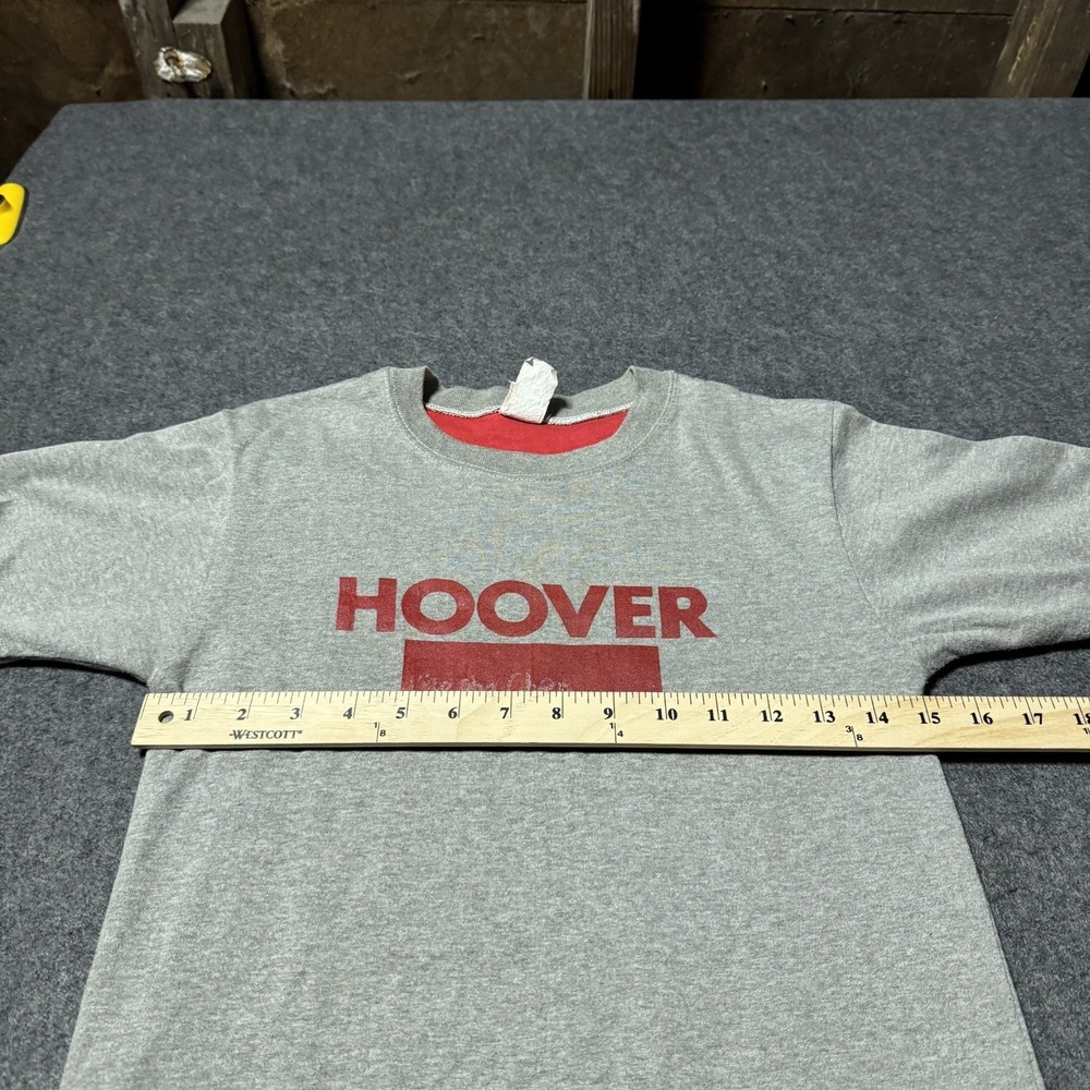 VTG 70s Model T Hoover Hawks Reversible Two Face Tshirt Mens XS Retro‎ Sports - Picture 7 of 8